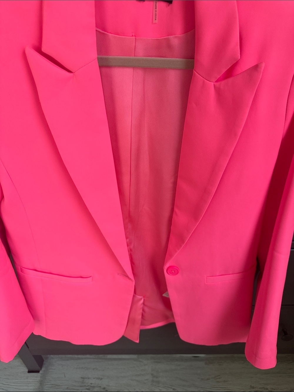 Bright Pink Blazer - Picture 4 of 4